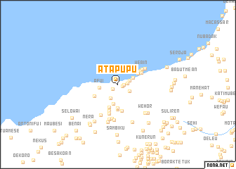map of Atapupu
