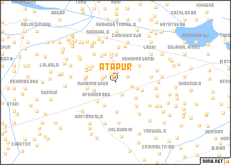 map of Atāpur