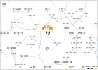 map of Ataram