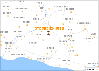 map of Atarba-Ikhusta