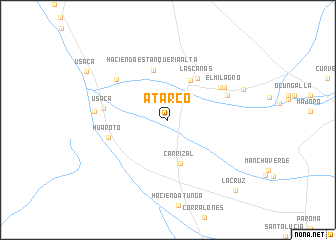 map of Atarco