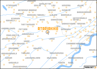 map of Atāri Akike