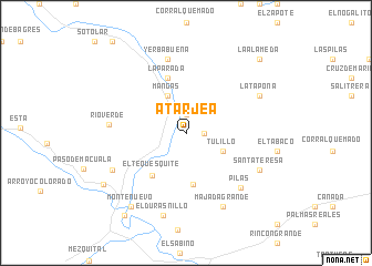 map of Atarjea