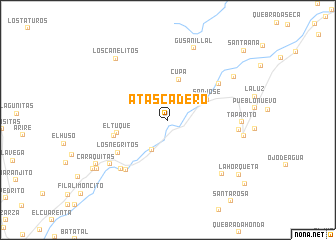 map of Atascadero