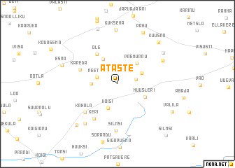 map of Ataste