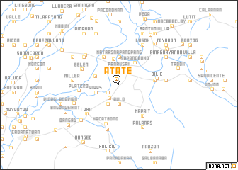 map of Atate