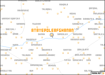 map of ‘Aţā-ye Pol-e Afghānān