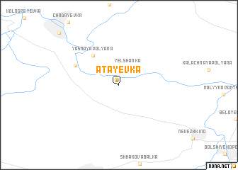 map of Atayevka