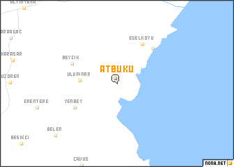 map of Atbükü