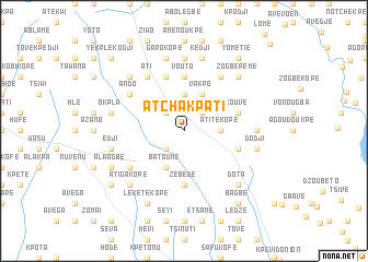 map of Atchakpati