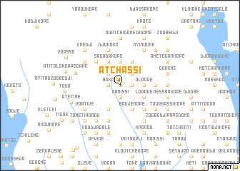 map of Atchassi