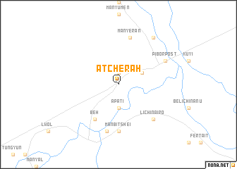 map of Atcherah