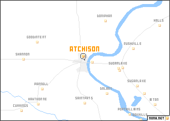 map of Atchison