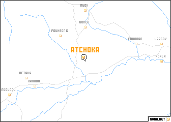 map of Atchoka