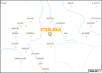 map of Ate Albaji