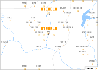 map of Ātʼebela