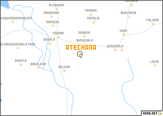 map of Atechana