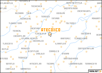 map of Atecoxco