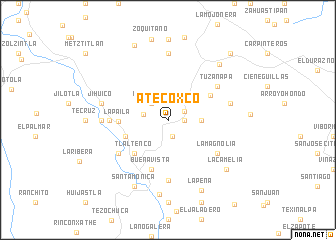 map of Atecoxco