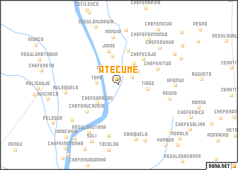 map of Atecume
