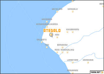 map of Atedalo