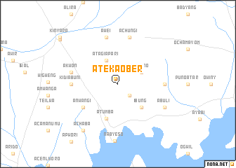 map of Ateka Ober