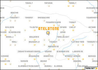 map of Atelatene