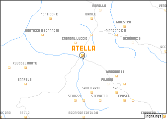 map of Atella