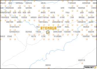 map of Atemaga