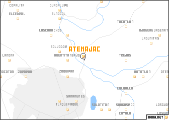 map of Atemajac