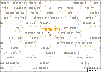 map of Até Ndiaye