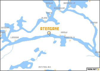 map of Atengamé