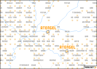 map of Atengel