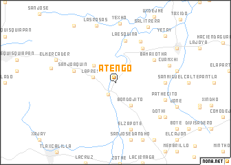 map of Atengo