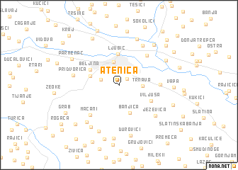 map of Atenica