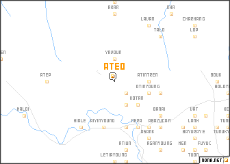 map of A Teo