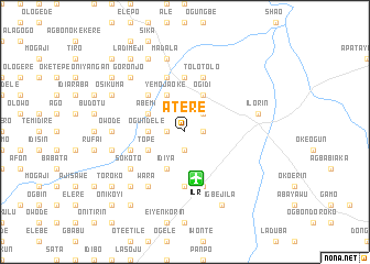 map of Atere