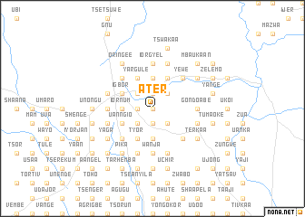 map of Ater