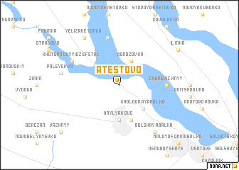 map of Atestovo