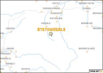 map of Atet Kwingale