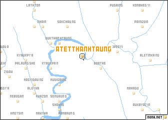 map of Atet Than Htaung