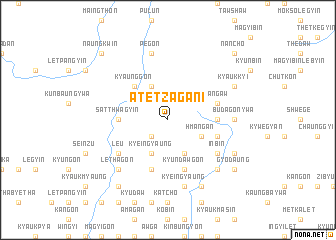 map of Atet-zagani