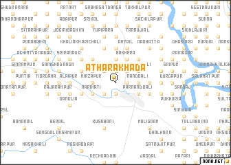 map of Āthārakhāda