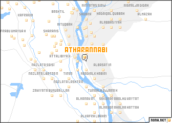 map of Athar an Nabī