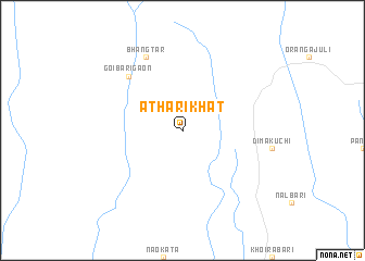 map of Atharikhāt