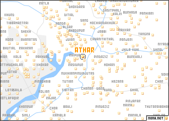 map of Athār