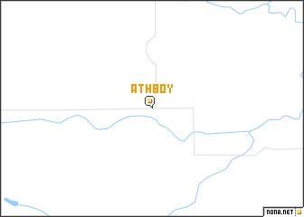 map of Athboy