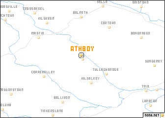 map of Athboy