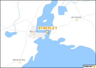 map of Atherley