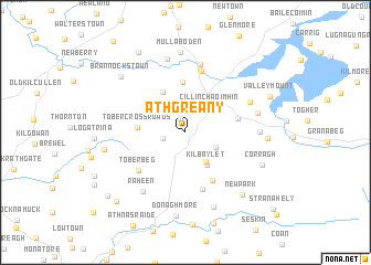 map of Athgreany